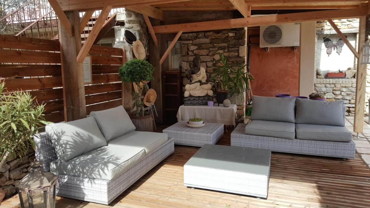 Chambre L'Orchidee Vallon-Pont-dʼArc Eksteriør bilde